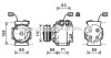 Компрессор, кондиционер - (38810PWA006, 38810PWAJ02) AVA COOLING HDAK260 (фото 1)