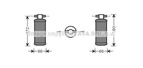 Осушувач кондиціонера - AVA COOLING HDD184