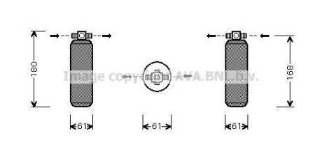 Осушувач кондиціонера - AVA COOLING HDD211