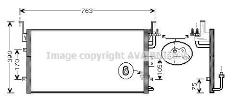 Конденсатор, кондиционер - AVA COOLING HY5135