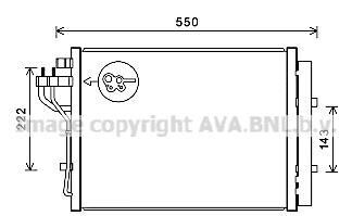 Конденсатор - AVA COOLING HY5445D