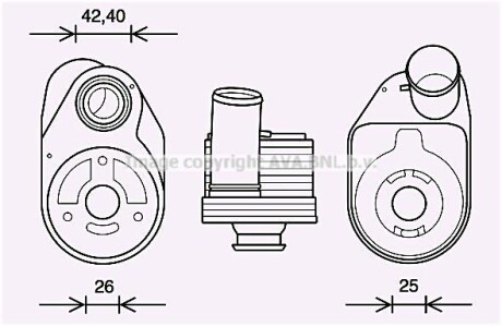 Теплообменник - AVA COOLING IV3136