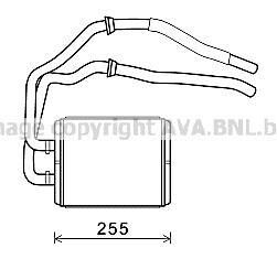 Радиатор отопителя салона Iveco Daily 06> AVA - AVA COOLING IV6105