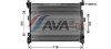 Радиатор охлаждения двигателя Jeep Grand Cherokee (10-) 3,0d 3,6i AVA - ((68244867AA, 68273308AA)) AVA COOLING JE2088 (фото 2)