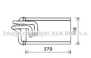 Теплообменник - AVA COOLING JE6070