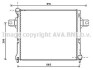 Радіатор, Система охолодження двигуна - (55116858AA) AVA COOLING JEA2064 (фото 1)