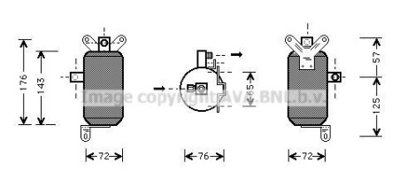 Осушувач кондиціонера - AVA COOLING JRD021