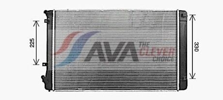 Фото 2 - Автозапчасть AVA COOLING KA2332