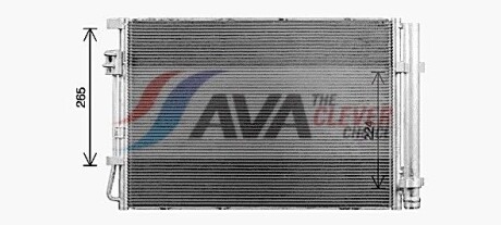 Радіатор кондиціонера - AVA COOLING KA5341D