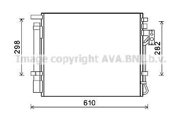 Радіатор кодиціонера - AVA COOLING KAA5149D