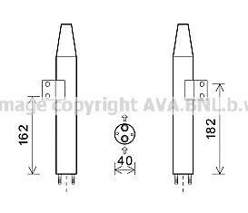 Осушитель, кондиционер - AVA COOLING KAD165
