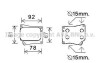 Масляный радиатор, двигательное масло - (2711880401, A2711880401, 2711880101) AVA COOLING MS3559 (фото 1)