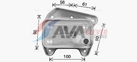 Фото 3 - Масляный радиатор AVA COOLING MS3733