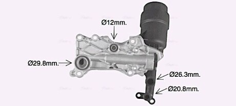 Фото 2 - Масляный радиатор AVA COOLING MS3741H