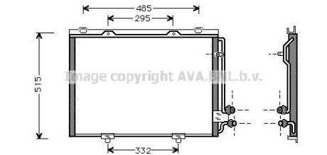 Конденсатор, кондиционер - AVA COOLING MS5232