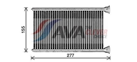 Фото 3 - Автозапчасть AVA COOLING MS6780