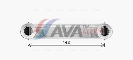 Радиатор отопителя MB C-Series (14-), E-Series (16-), G-Series (18-) - AVA COOLING MS6780