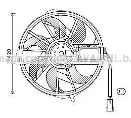 Вентилятор - AVA COOLING MS7656