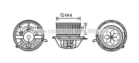 Компресор салону - AVA COOLING MS8607