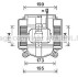 Вентилятор отопителя салона MB S221 05>13 AVA - (2218202714, 2218200514, A2218200514) AVA COOLING MS8669 (фото 1)