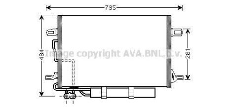 Конденсатор - AVA COOLING MSA5307D