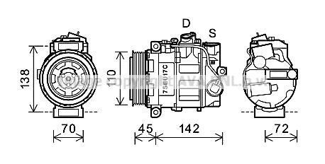 Компресор - AVA COOLING MSAK615