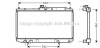 Радиатор охлаждения двигателя Mitsubishi Carisma Space Star 1,6i 1,8i >04 MT - (mr385514, mr299522) AVA COOLING MT2142 (фото 1)