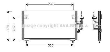 Конденсатор, кондиционер - AVA COOLING MT5106