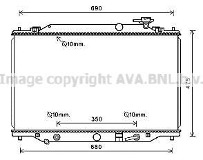 Теплообменник - AVA COOLING MZ2274