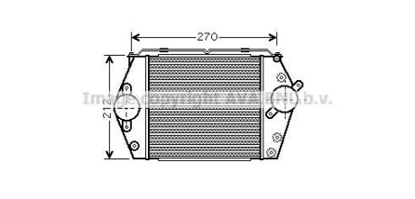 Интеркулер - AVA COOLING MZ4188