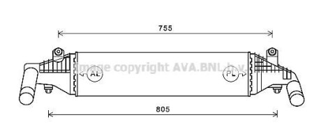 Теплообменник - AVA COOLING MZ4267