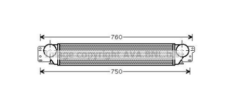 Интеркулер - AVA COOLING OL4442