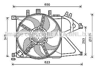 Вентилятор - AVA COOLING OL7660