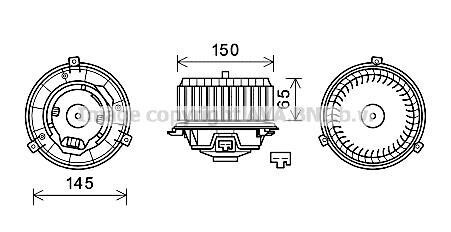 Электродвигатель - AVA COOLING OL8674