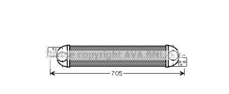 Теплообменник - (1300411, 13148294) AVA COOLING OLA4392