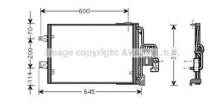Конденсатор - AVA COOLING OLA5385D