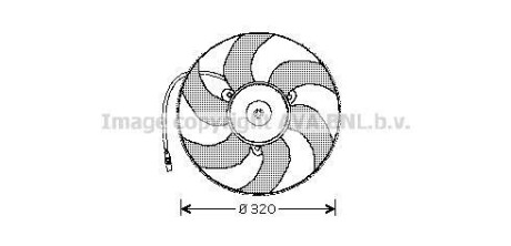 Вентилятор - (125363, 125470) AVA COOLING PE7513