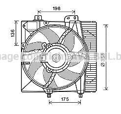 Вентилятор - AVA COOLING PE7550