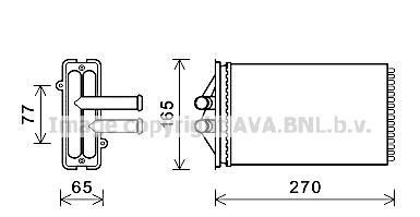 Теплообменник - AVA COOLING PRA6082