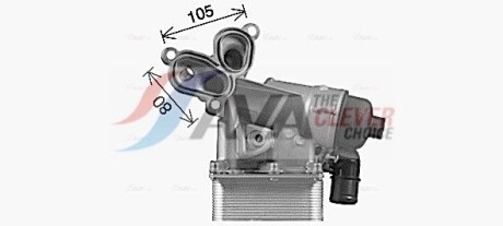 Фото 3 - Масляний радіатор AVA COOLING RT3631H