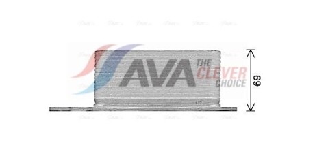 Фото 2 - Масляний радіатор AVA COOLING RT3657