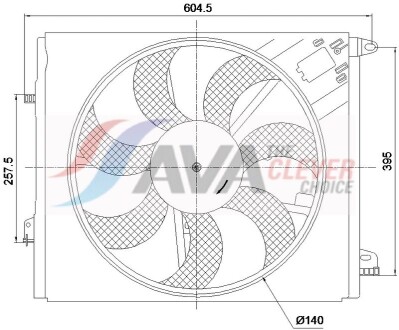 Фото автозапчастина AVA COOLING AVA COOLING RT7699: Купити на tto.com.ua