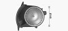 Компресор салону - ((4158350800, A4158350800, 2720500Q0J, 4419685, 7701068976)) AVA COOLING RT8655 (фото 2)