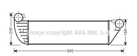 Теплообменник - (8200301883, 8200292773) AVA COOLING RTA4397