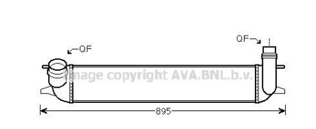 Теплообменник - (144610001N) AVA COOLING RTA4462