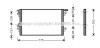 Конденсатор, кондиционер - (8200152728, 8200008763) AVA COOLING RTA5280 (фото 1)