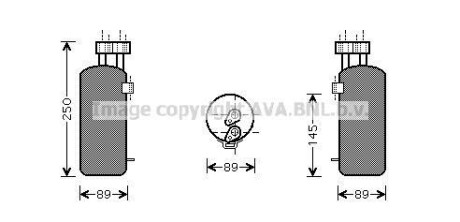 Осушитель, кондиционер - (8200247360) AVA COOLING RTD330