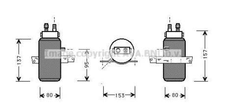 Осушувач кондиціонера - ((4383584)) AVA COOLING SBD043