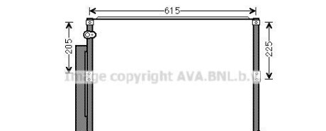 Конденсатор - AVA COOLING TO5569D