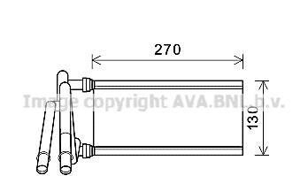 Теплообменник - AVA COOLING TO6706